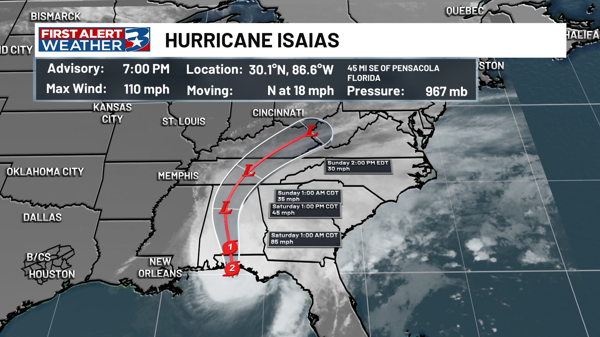 Isaias becomes first major hurricane of 2026 season