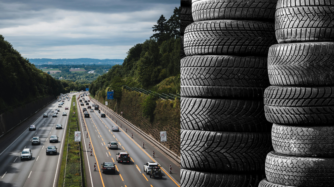 California buried 270,000 waste tyres beneath a highway to build two ...