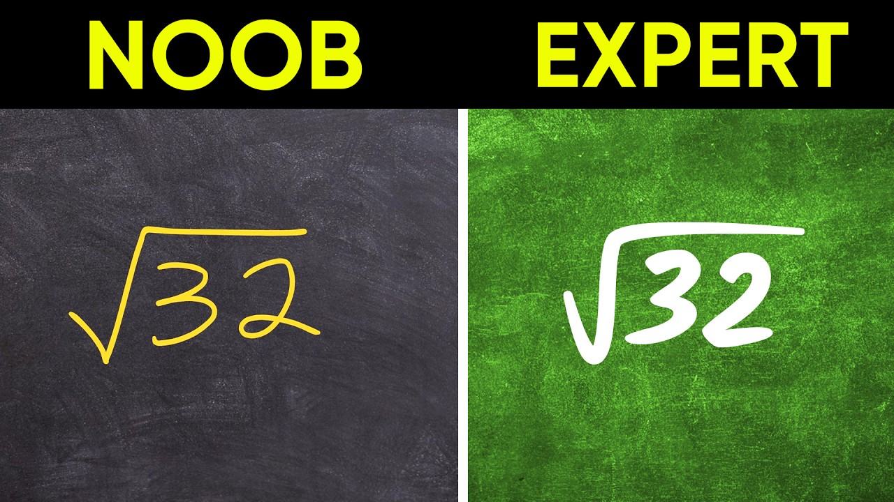 Simplify the square root two different methods