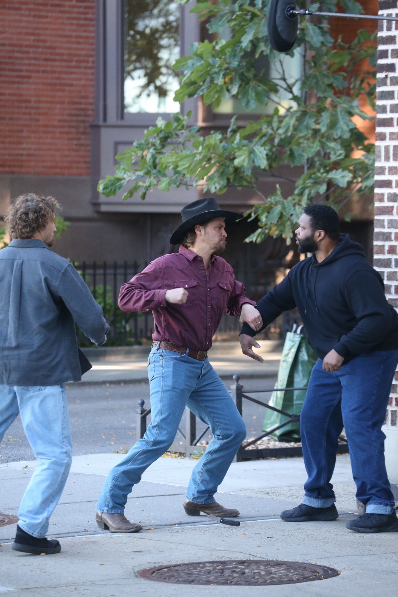 Luke Grimes films fight scenes for ‘Marshals’ season 2 in Brooklyn
