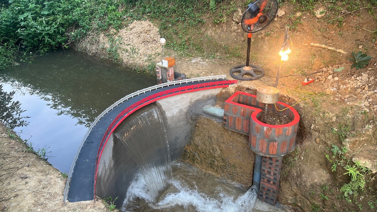 Building a mini hydro power plant