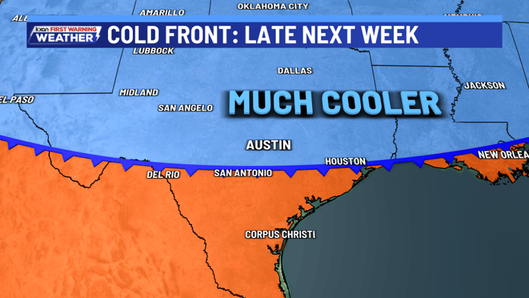 Hot weekend, pattern change possible late next week