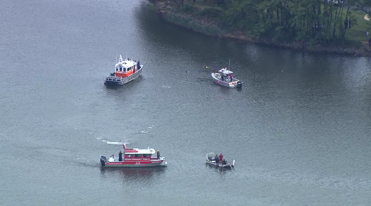 Rescue operation underway in Dundalk after 2 fall overboard