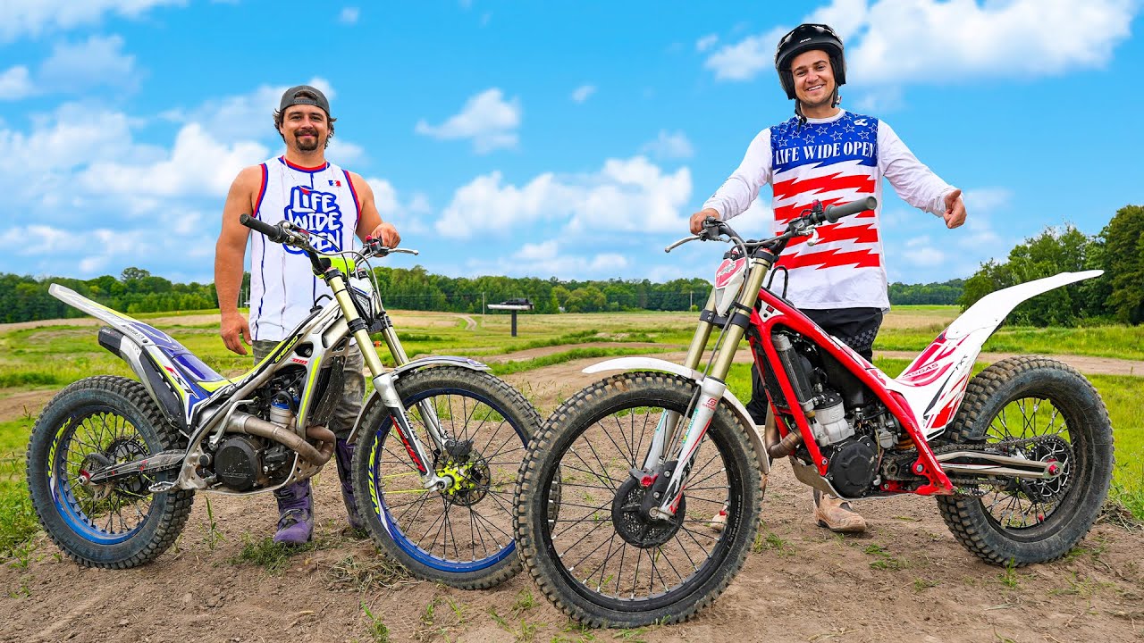 I tested an electric trials dirt bike!⚡️