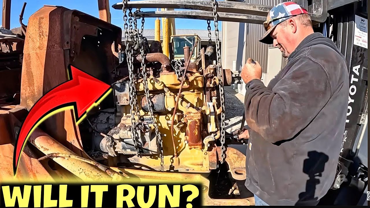 We pulled the engine from a burnt 650G… does it still run?