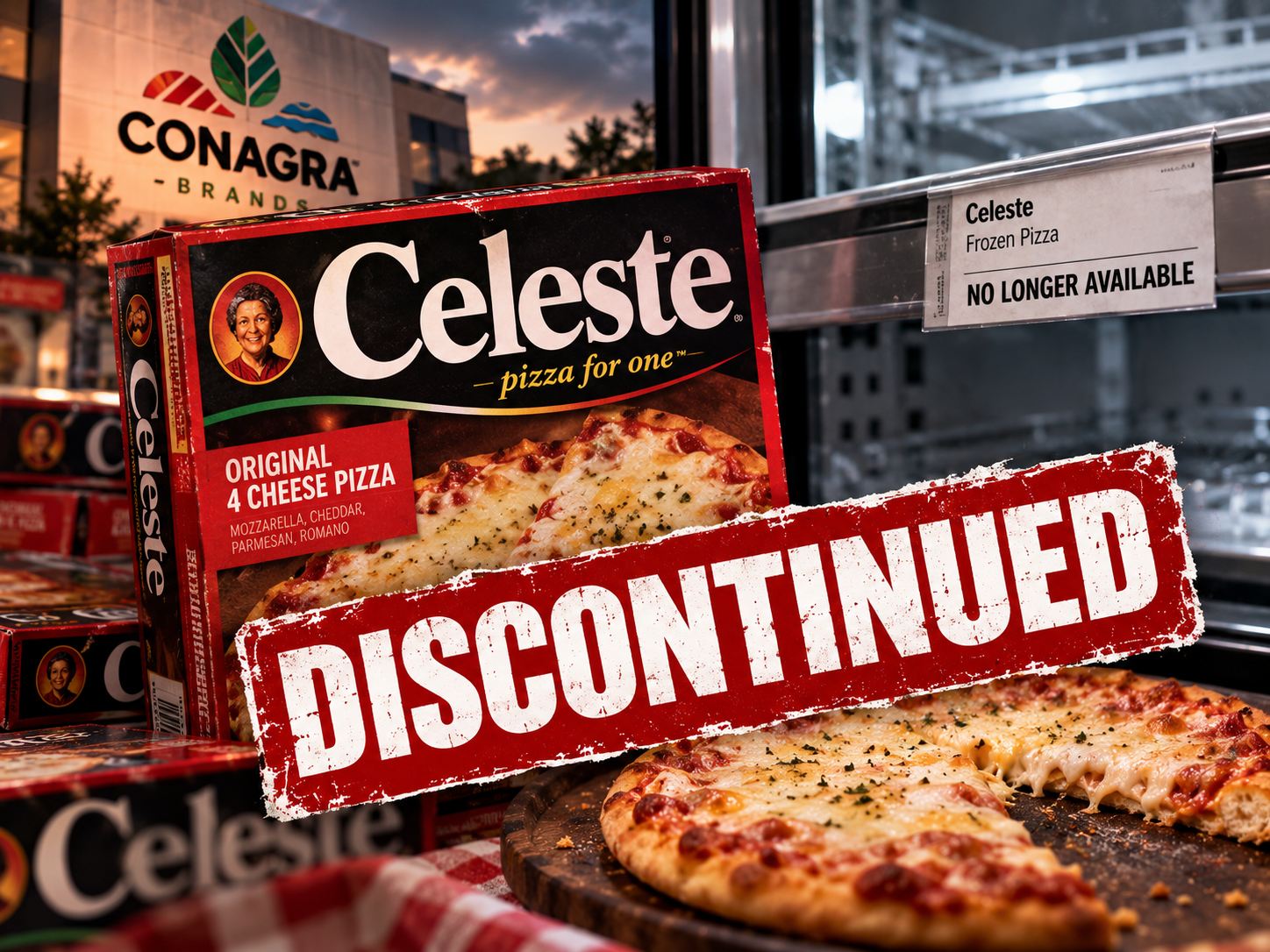 Conagra Brands discontinues Celeste Pizza: Popular frozen pizza brand ...