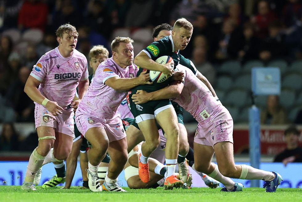 Prince Harry suffers blow as Duke booed by rugby fans in Leicester