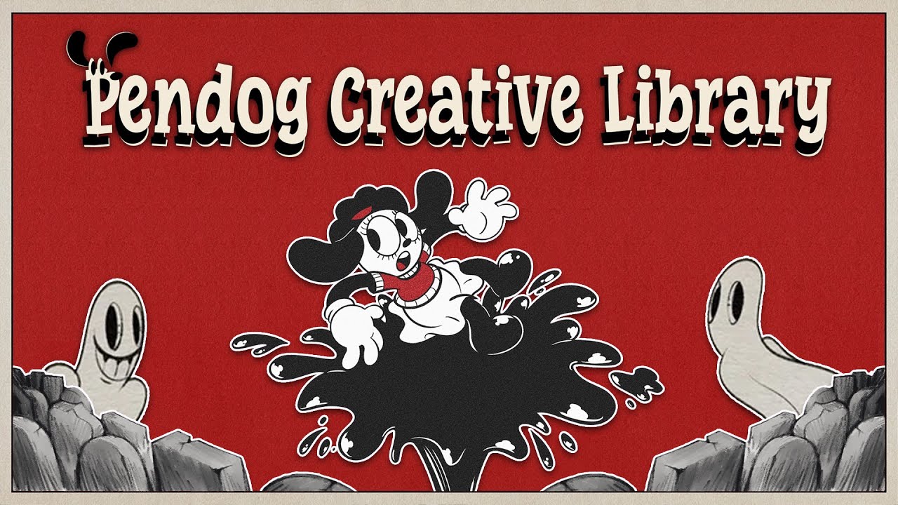 Pendog Creative Library: A lost and haunted cartoon