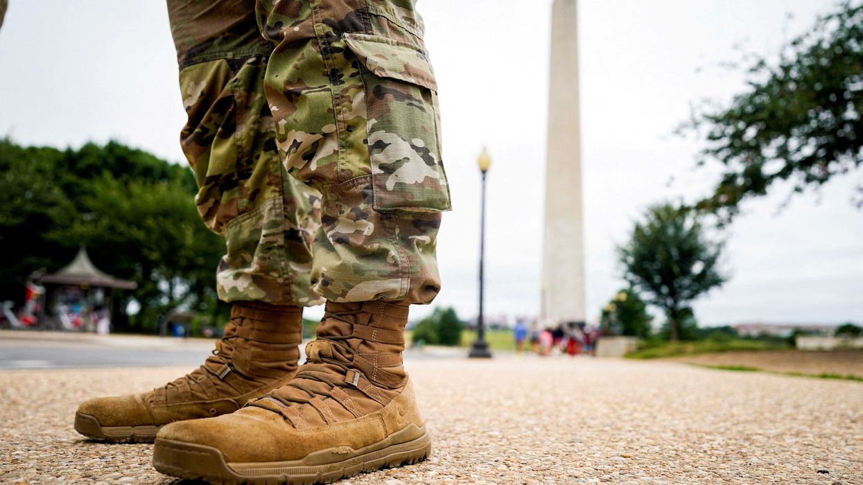 National Guard breaks silence as alarms blare over troops near DC ...