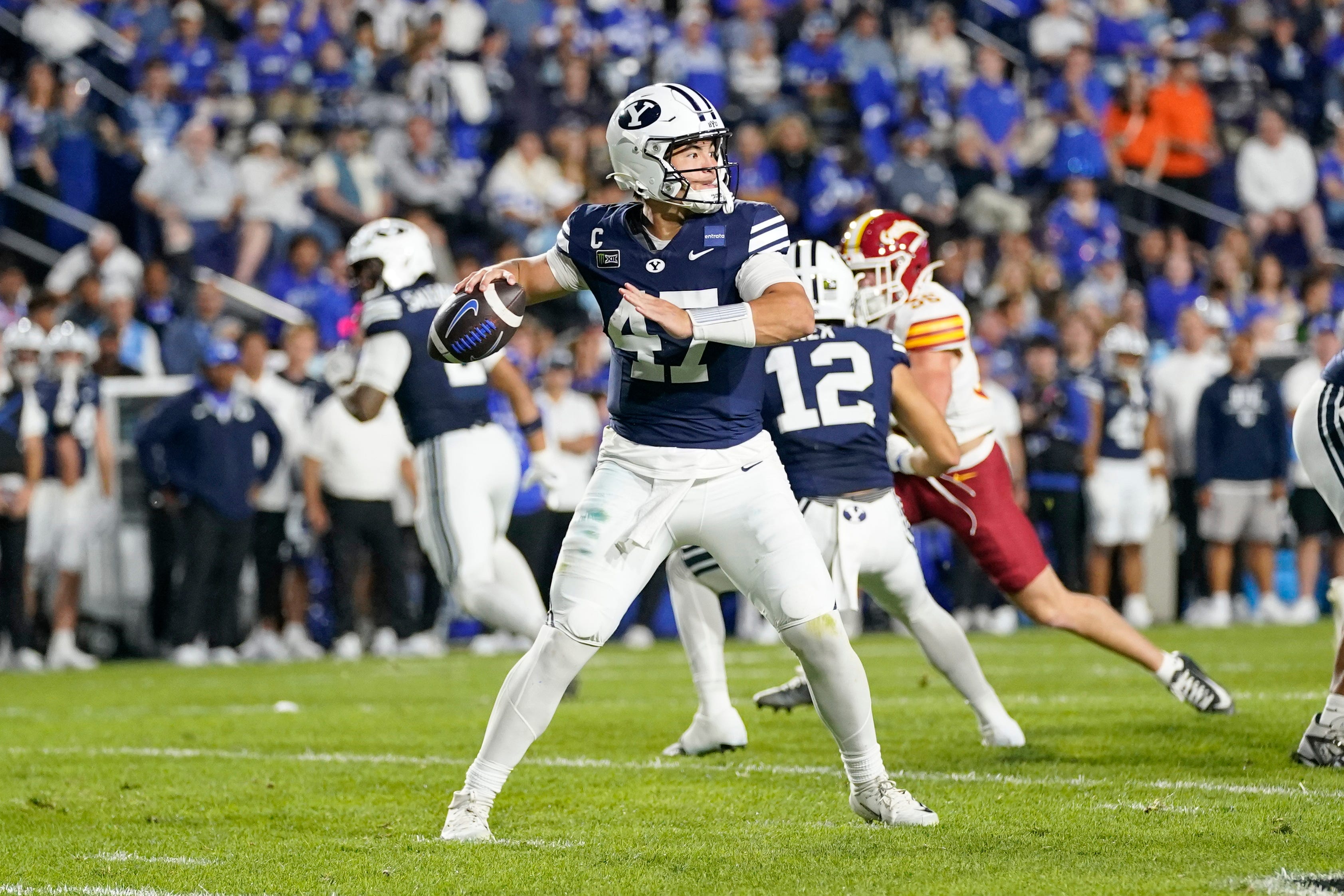 Bear Bachmeier didn't root for Notre Dame growing up for clear reason