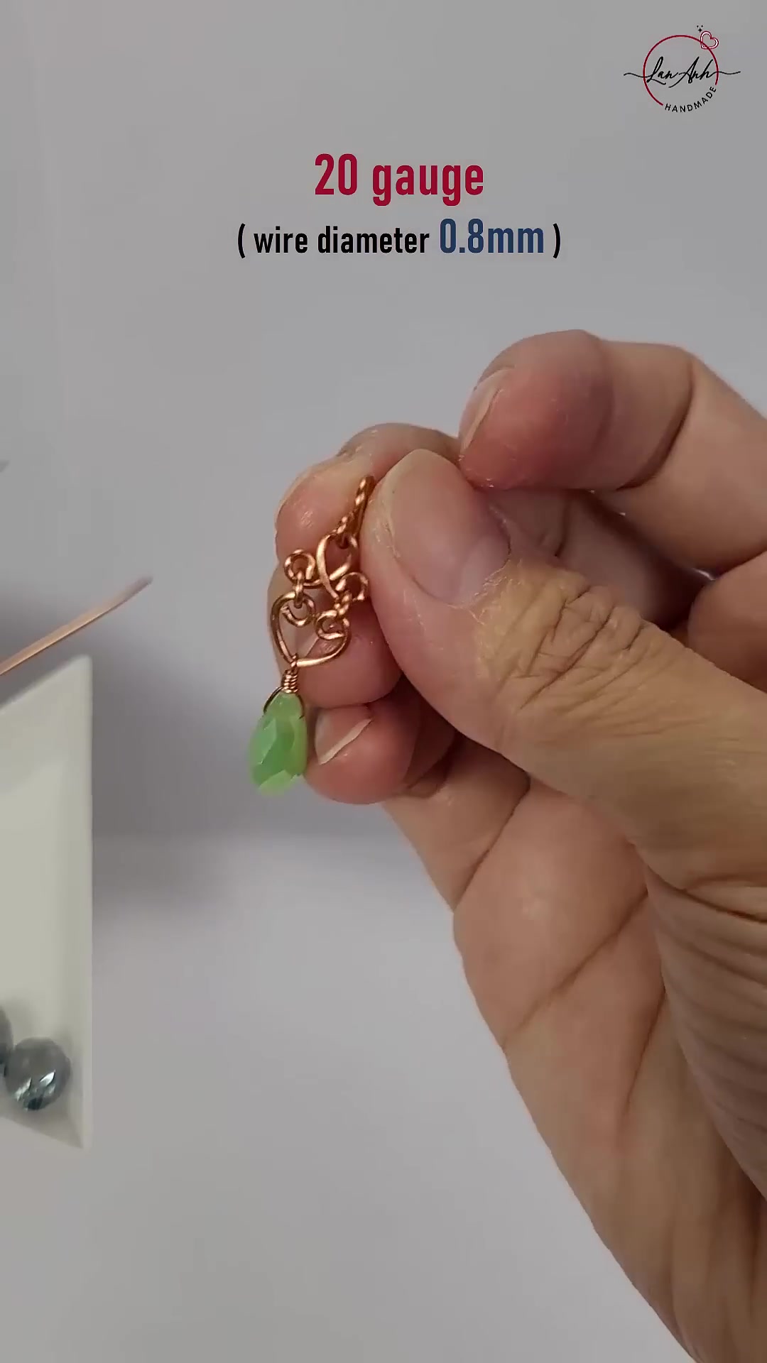 Elegant rose gold wire jewelry tutorial: DIY heart earrings & teardrop ...