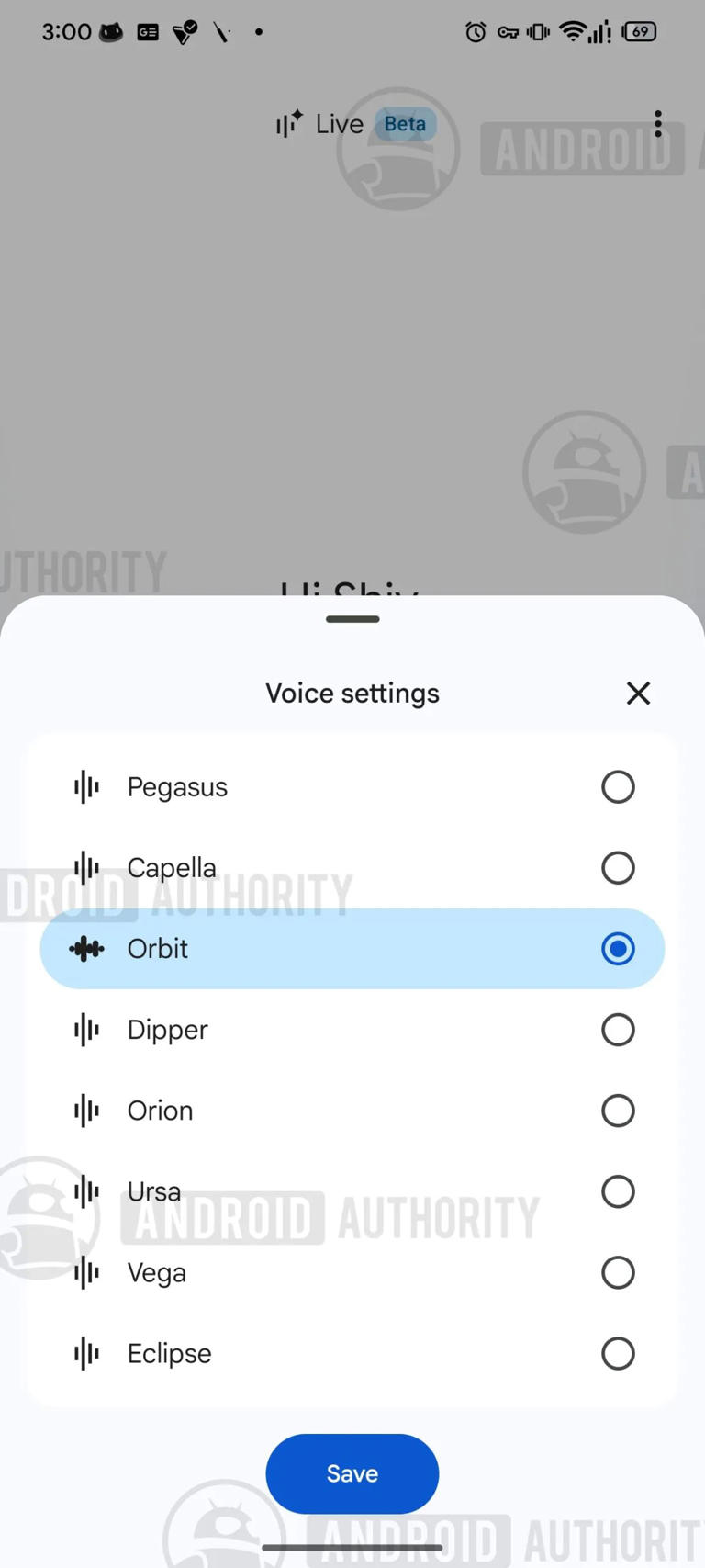 Google may soon add new voice options to Gmail Live