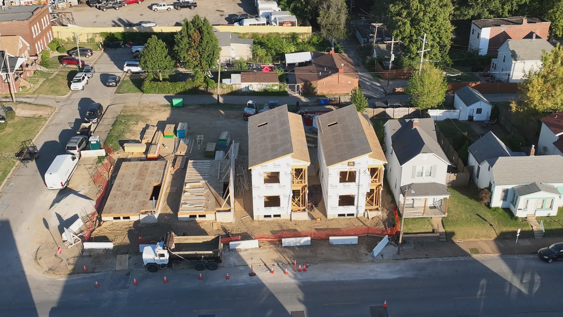 Tower Grove South affordable housing project takes shape on former gas ...