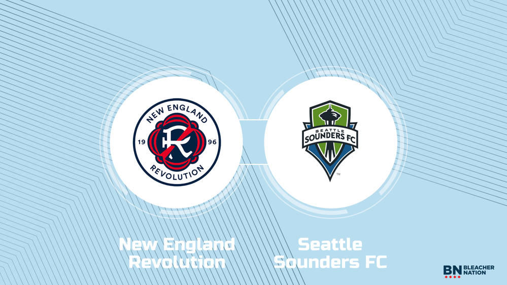 Where to watch New England Revolution vs. Seattle Sounders FC: TV ...
