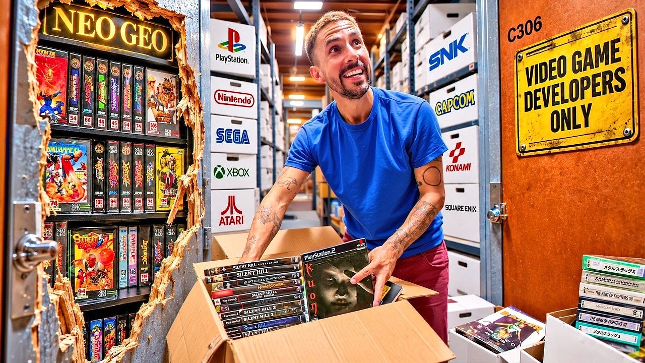Storage unit full of '90s game prototypes sold off to collectors