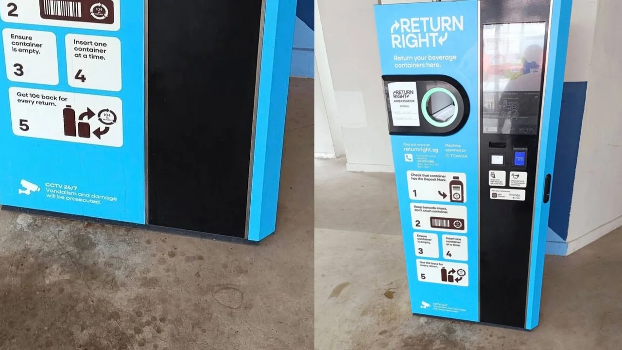 Singapore resident complains BCRS return right machine has an ...