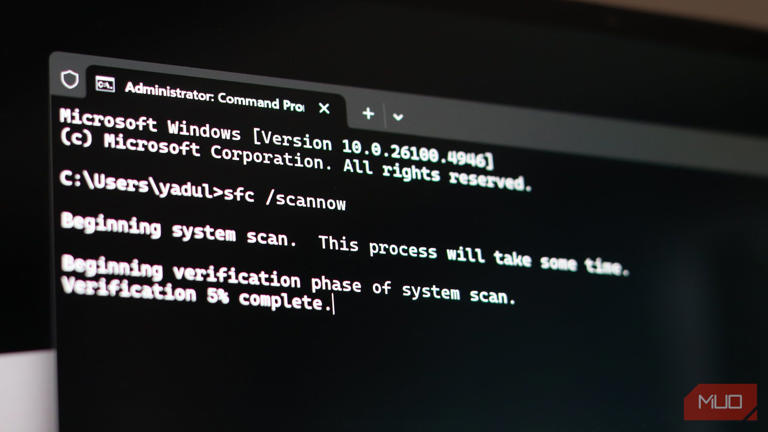 I run this command weekly, and my PC never slows down