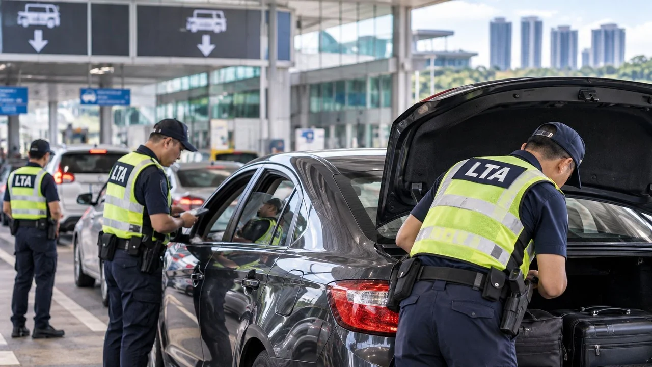 LTA: 7 illegal cross-border ride-hailing operators were caught ...
