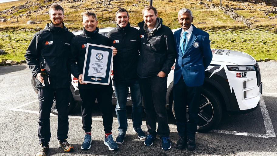 Jaecoo 7 SHS impone un récord Guinness de rendimiento