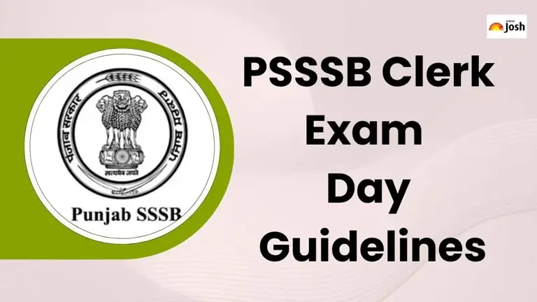 PSSSB clerk exam 2026: Check exam day guidelines, shift timing & other ...