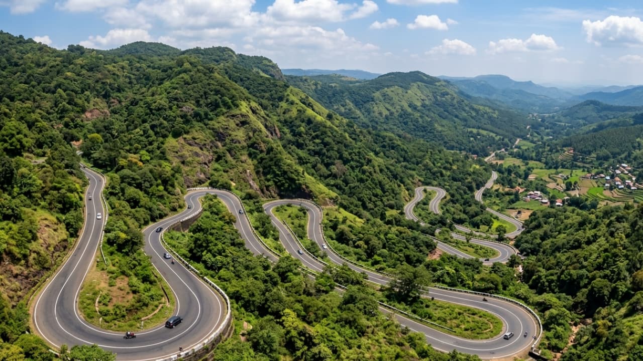 Why do engineers build curved roads in hilly areas? Here's science ...