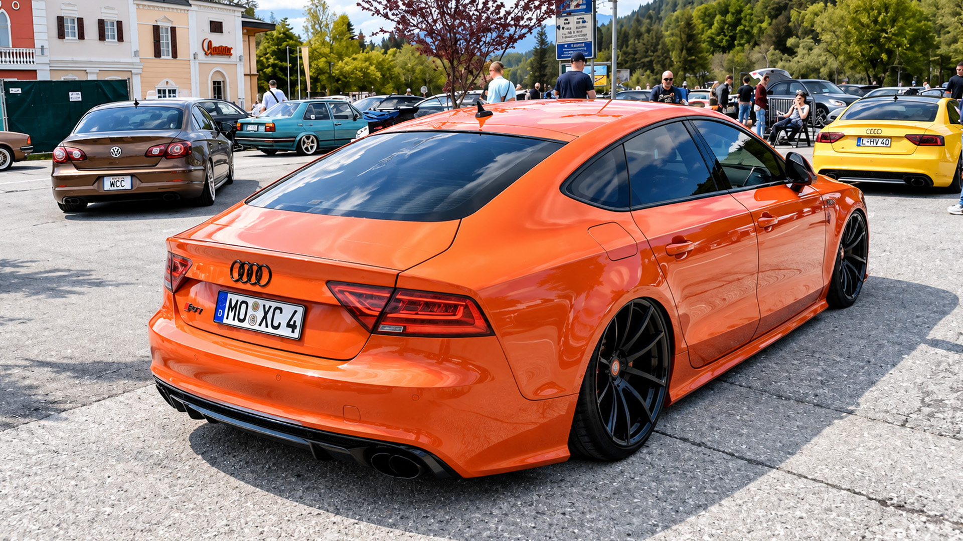 Modified cars take over Wörthersee in Austria
