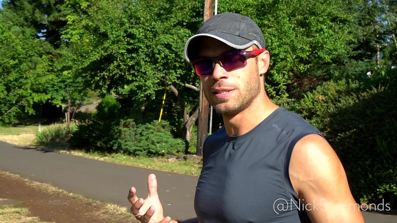 Nick Symmonds pushes through the run when motivation runs low