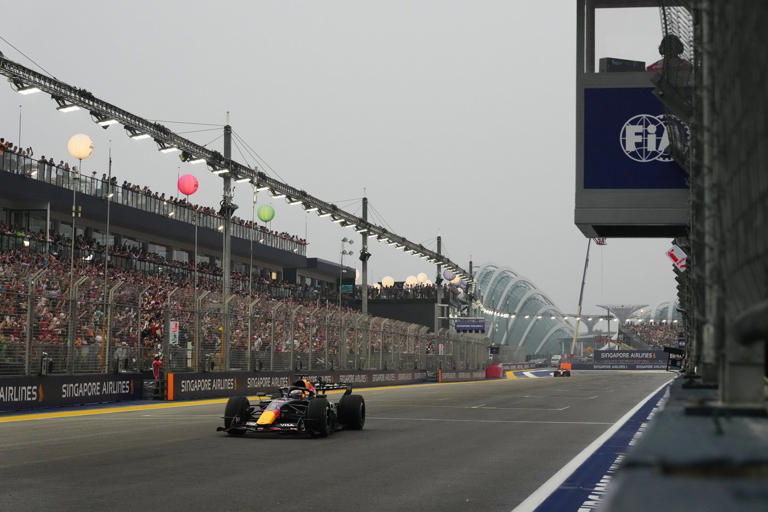 Verstappen does the double with pole and sprint race win at F1's ...