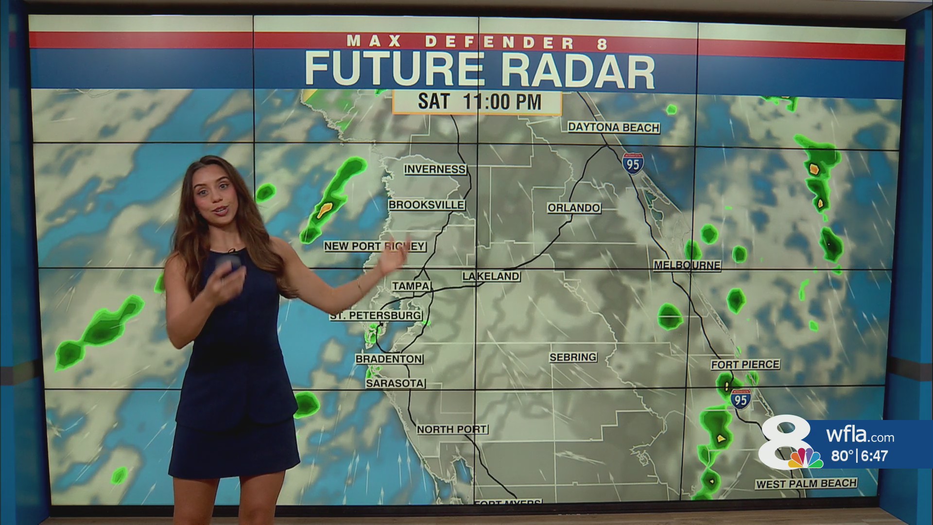 Saturday Tampa forecast | Max Defender 8 weather