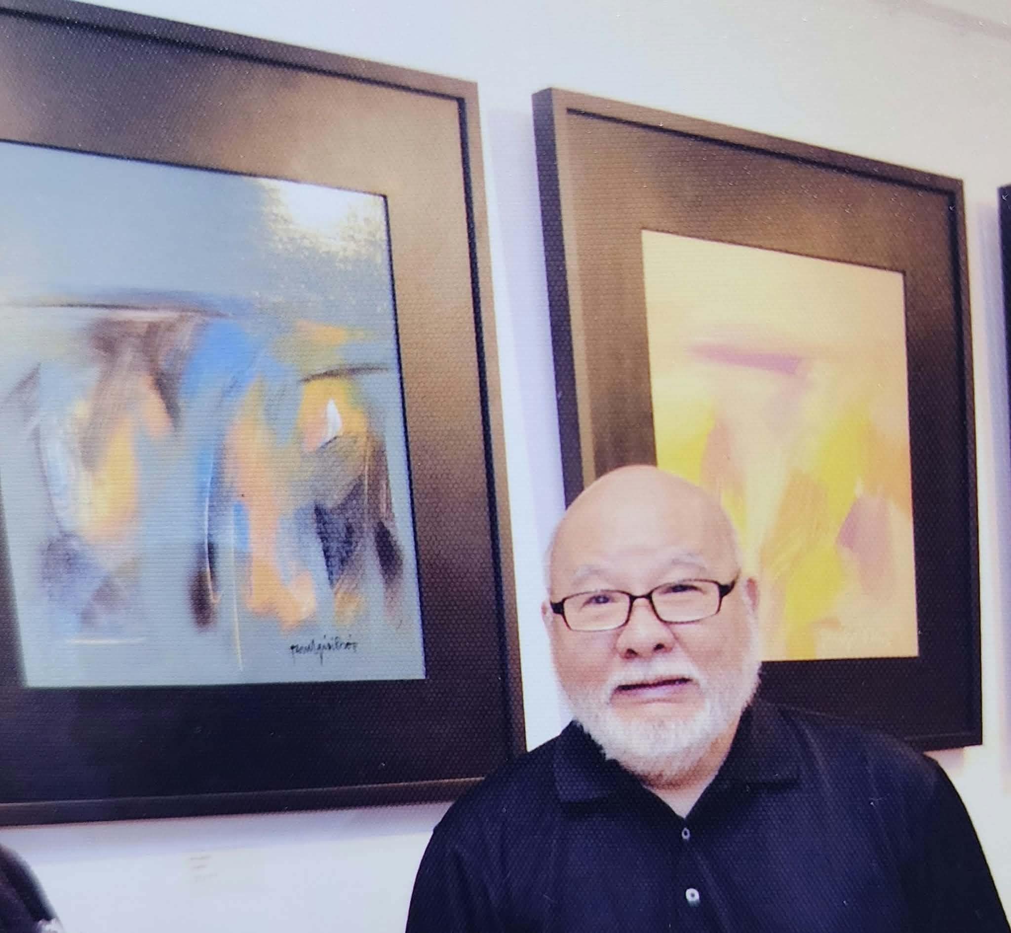 Earth in acrylic and gold: Raul Isidro’s luminous abstractions