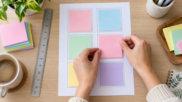 How to use your home printer to make sticky notes