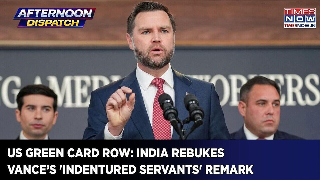 India slams Vance's 'indentured servants' remark