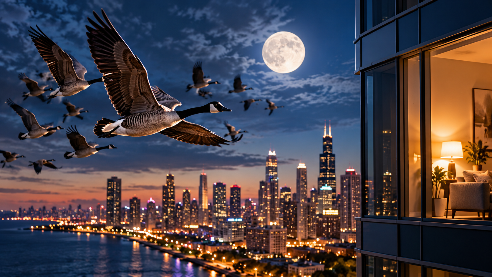 How turning off lights at night can help save migrating birds