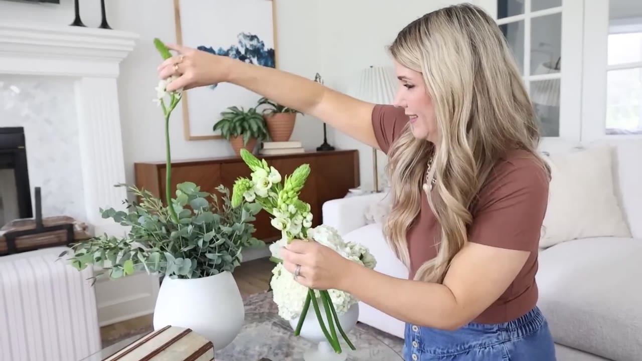 She recreates expensive Pottery Barn decor - using cheap thrift store finds