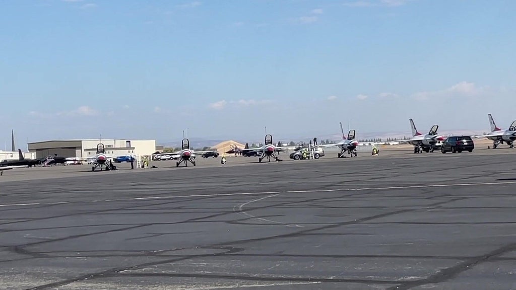 Final rehearsals and preparations underway for the 20th annual California Capital Airshow