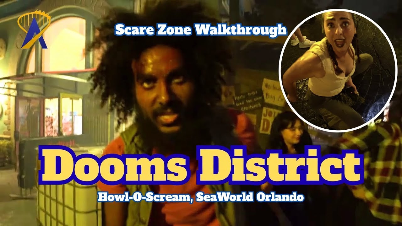 Doom's District scare zone | Howl-O-Scream Orlando 2026