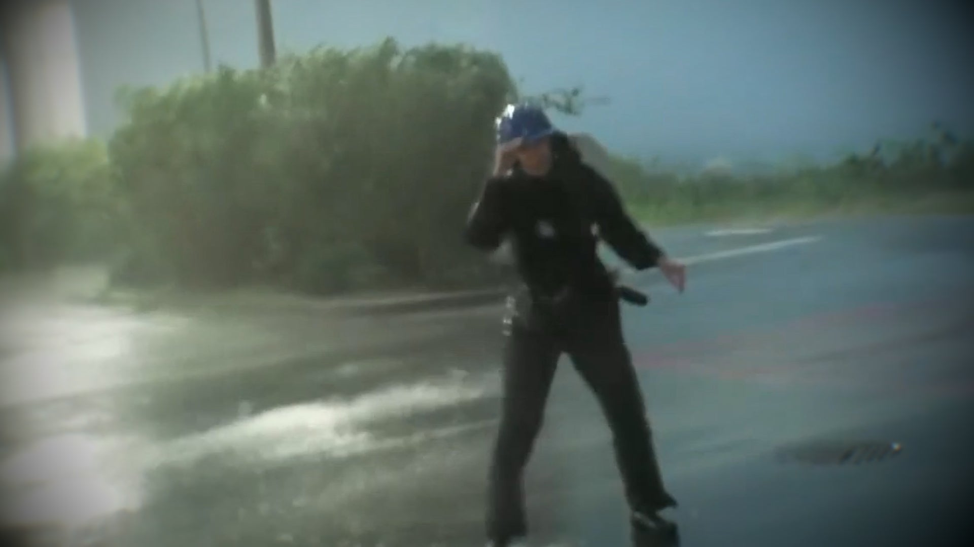 Watch Stephanie Abrams as Isaias’ hurricane-force gusts batter Florida
