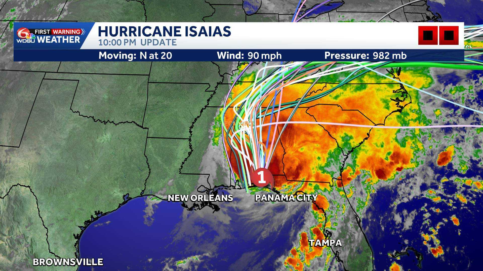 Tracking Hurricane Isaias: Interactive storm radar, latest cone, models ...