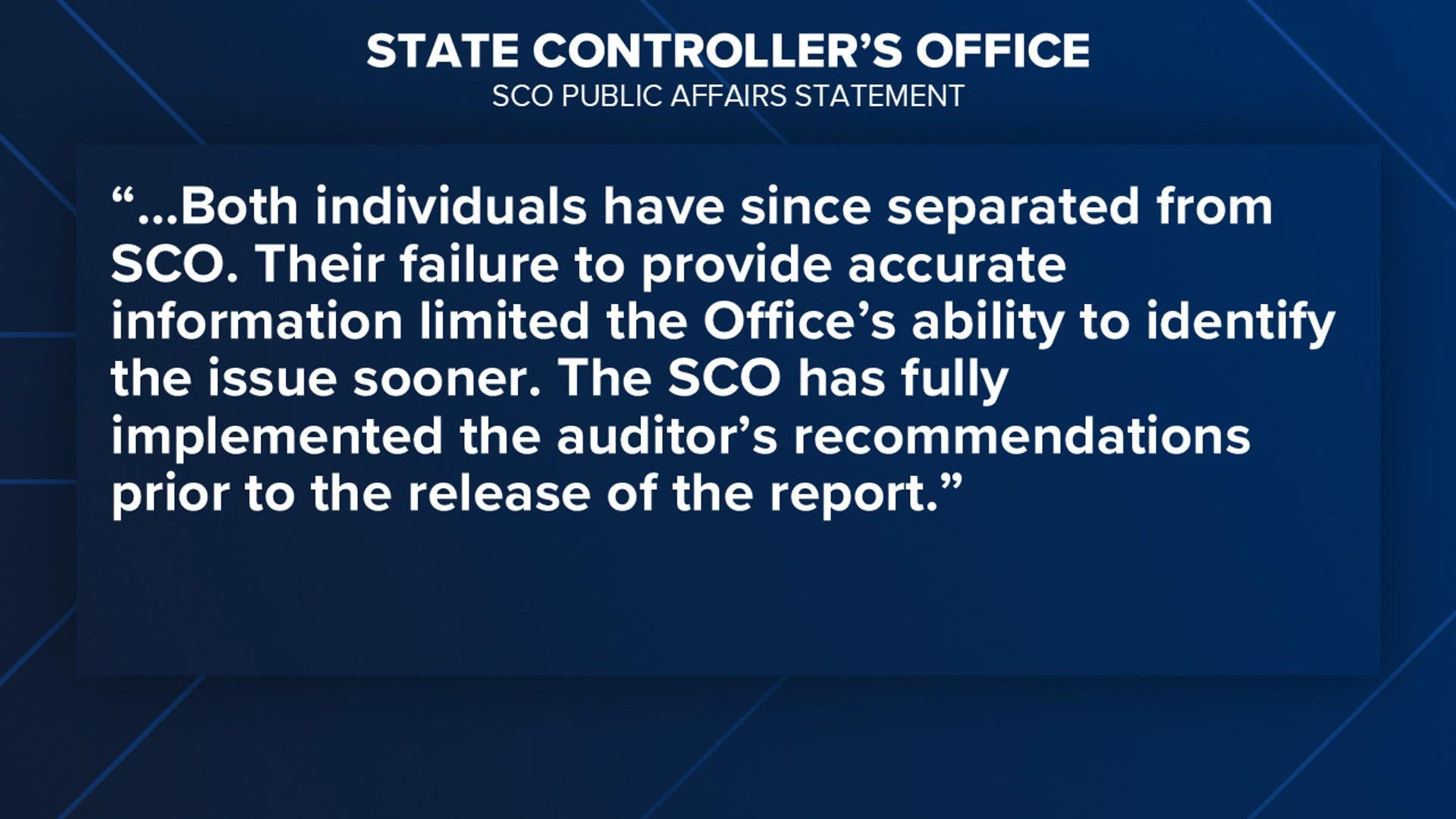 Two California state managers leave after telework investigation