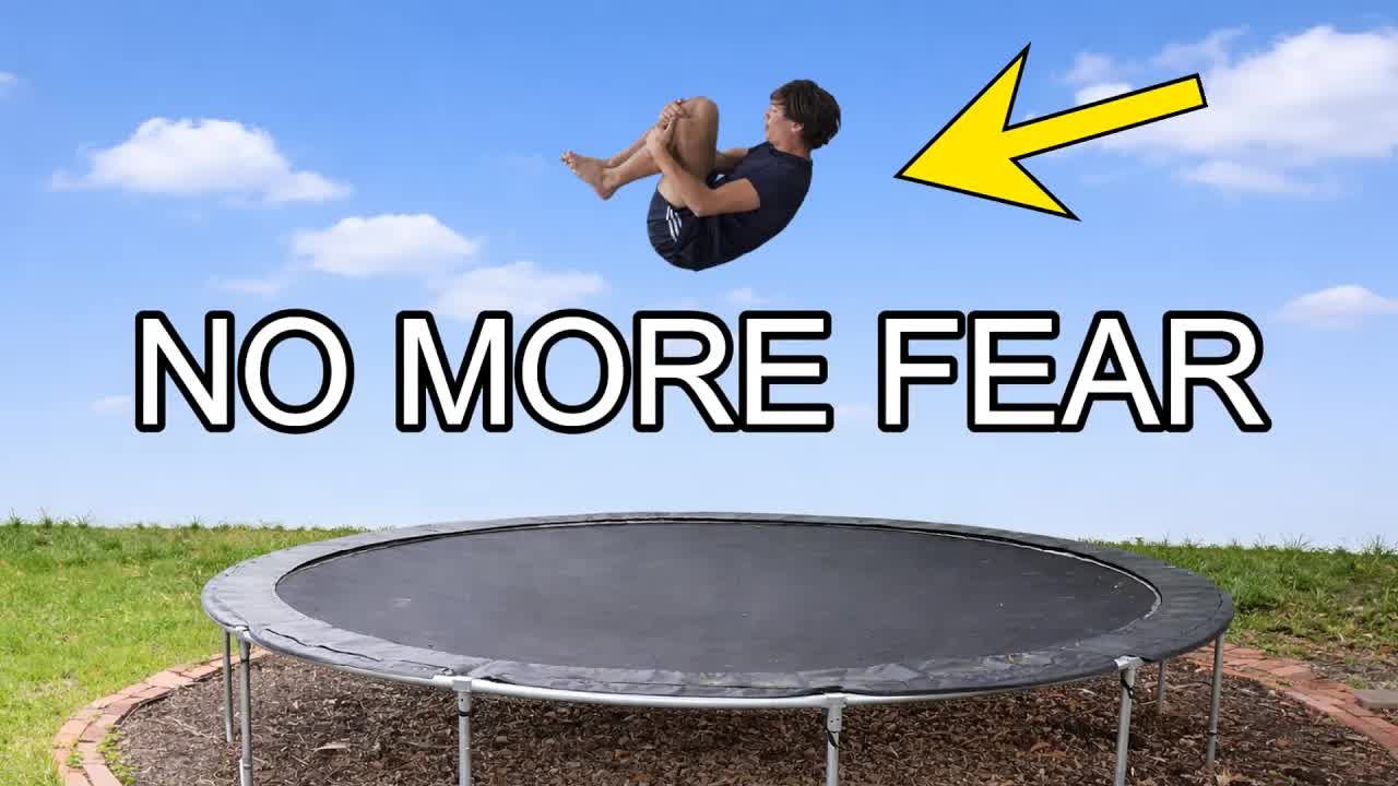 Conquer your double backflip fear: Step-by-step tutorial
