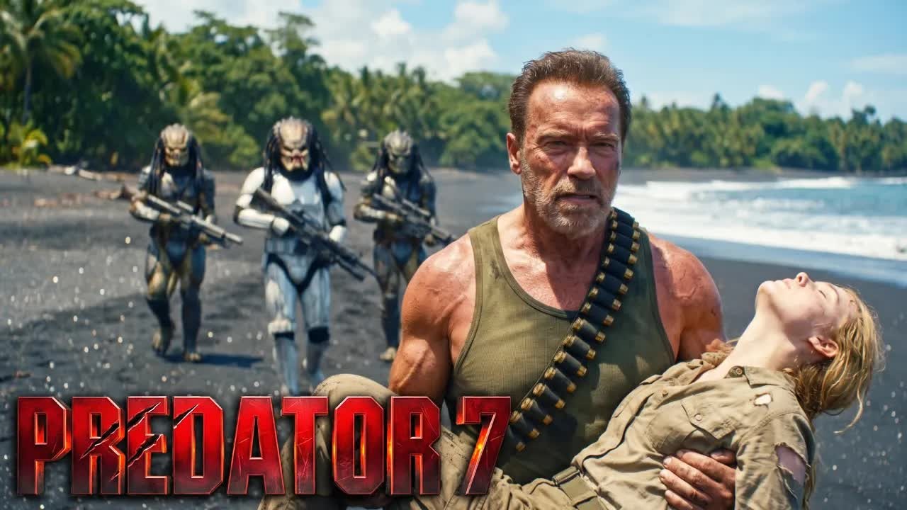 Predator 7 (2027) Arnold Schwarzenegger & Elle Fanning