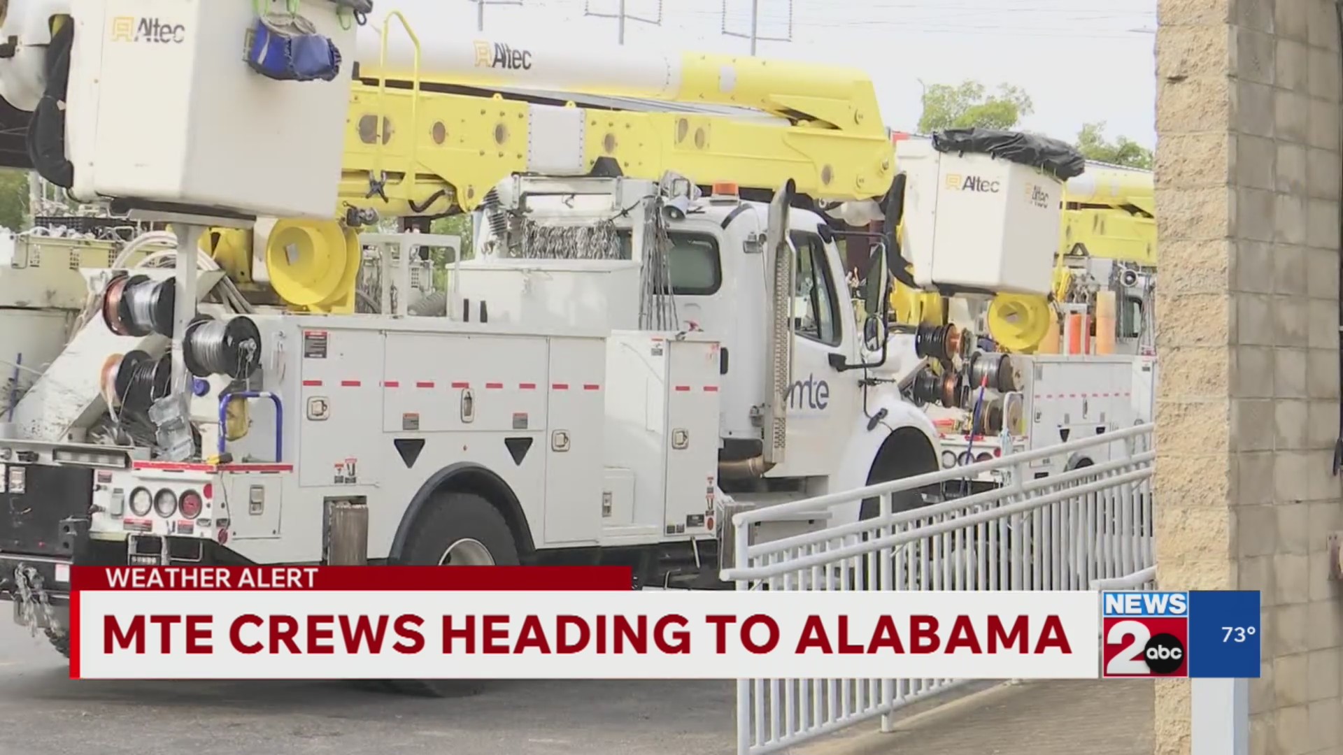 MTE crews heading to Alabama