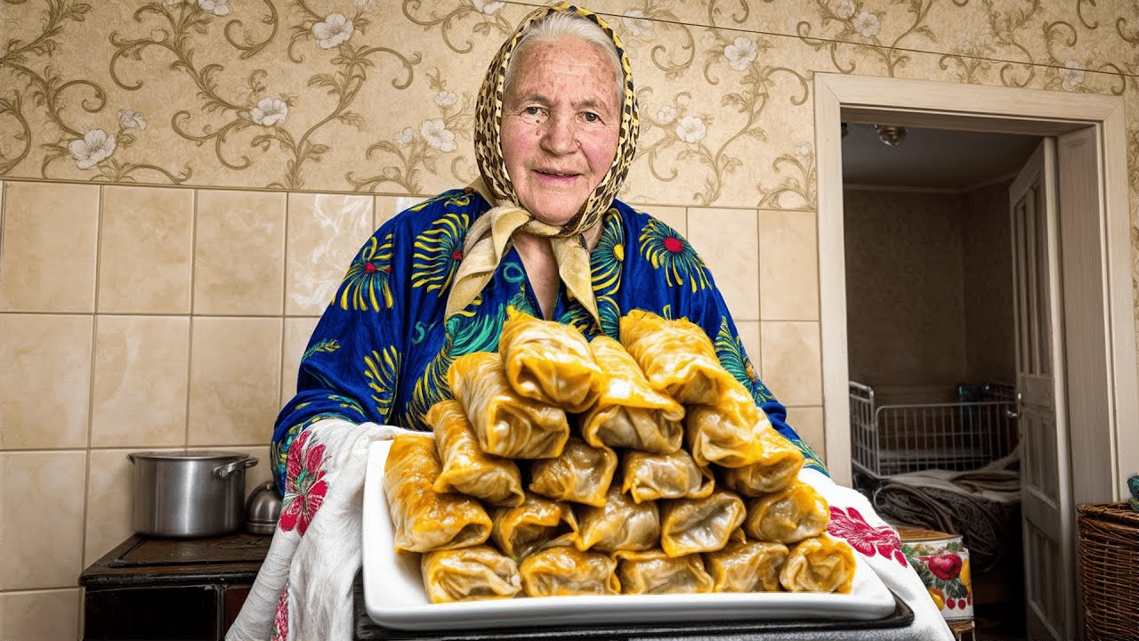 Lonely grandma & son in Carpathian village | Hard mountain life ...