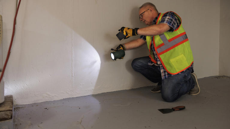 Why painters shine a light across a wall that already looks smooth