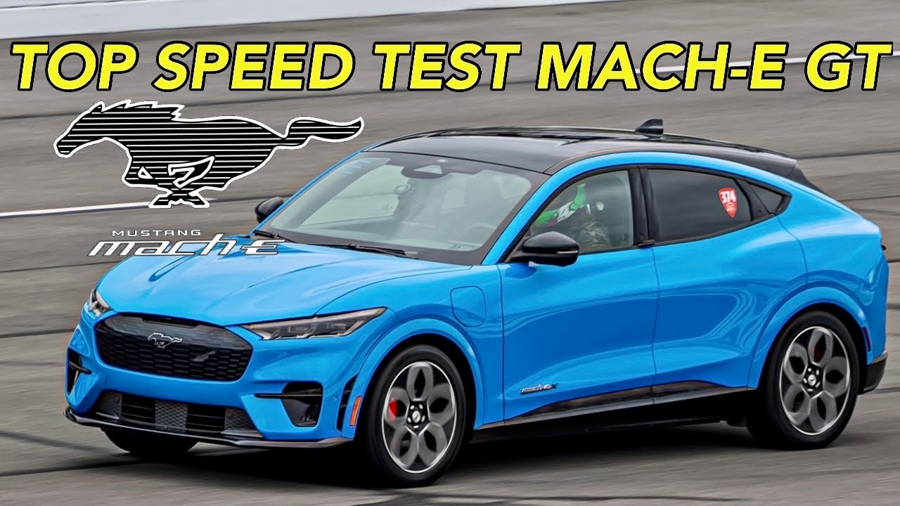 Mustang Mach-E GT top speed testing! Shocking!