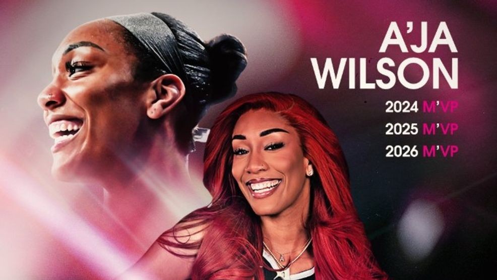 Aces star A'ja Wilson wins fifth WNBA MVP award