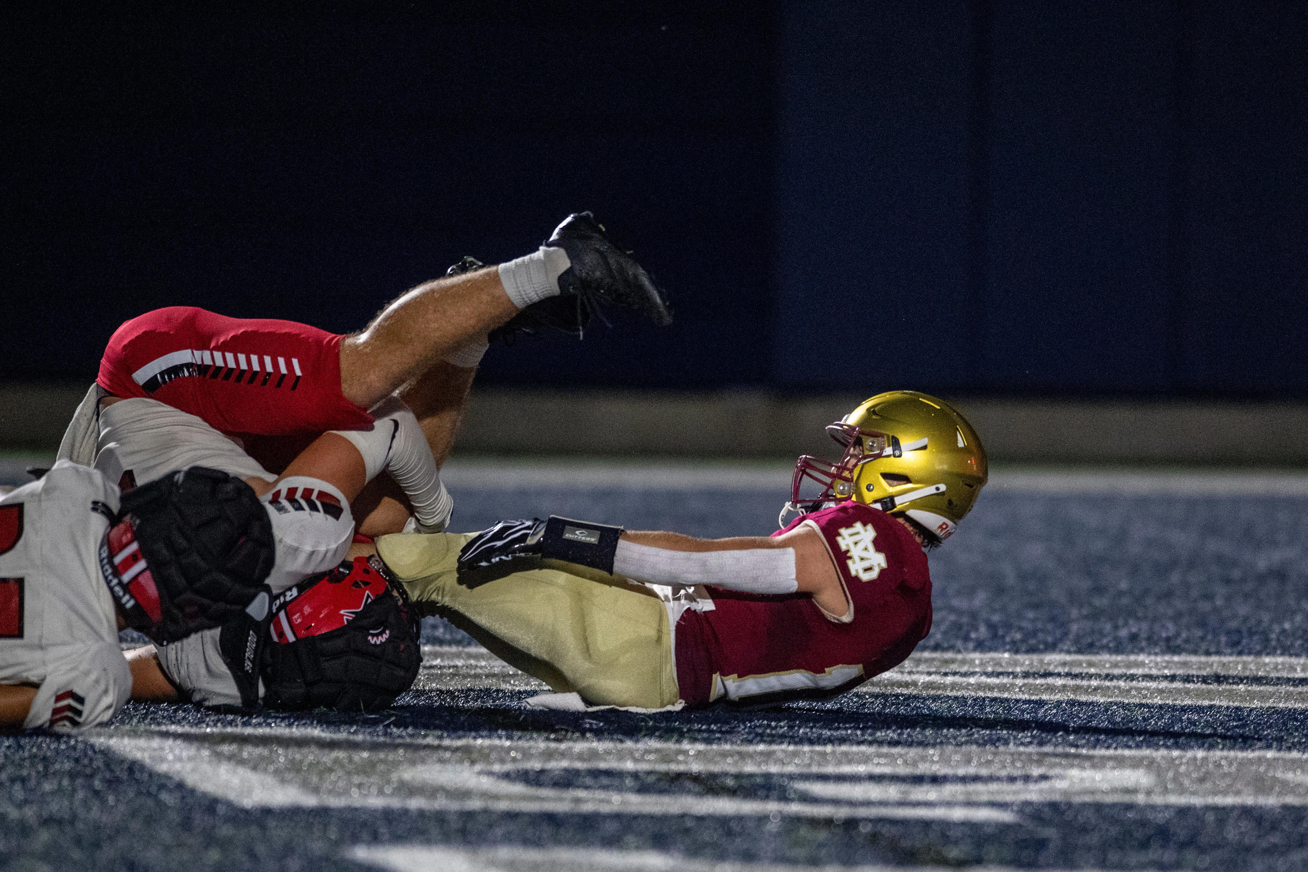 High school football scores for Evansville area and Indiana statewide