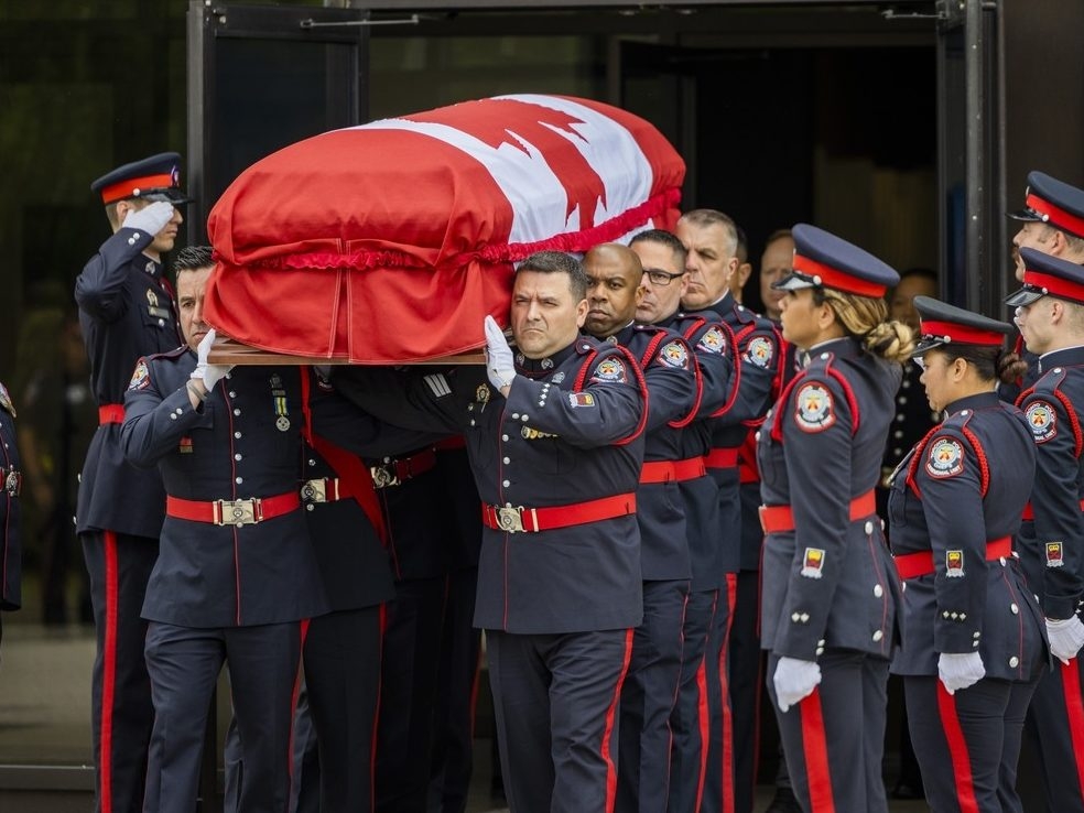 WARMINGTON: Slain Toronto cop's mom 'not suprised' son fired gun even ...