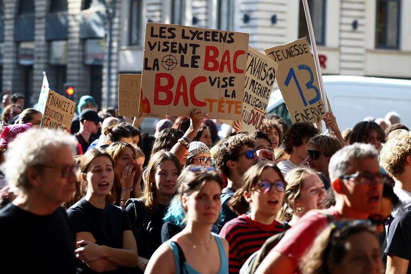 French policing under scrutiny as student protest injuries mount