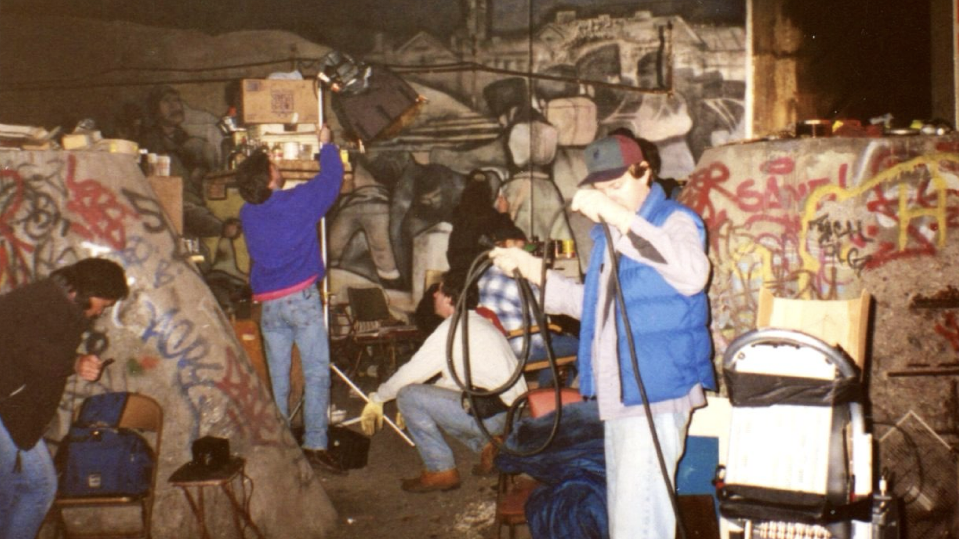 He spent 15 years painting a secret tunnel beneath New York City